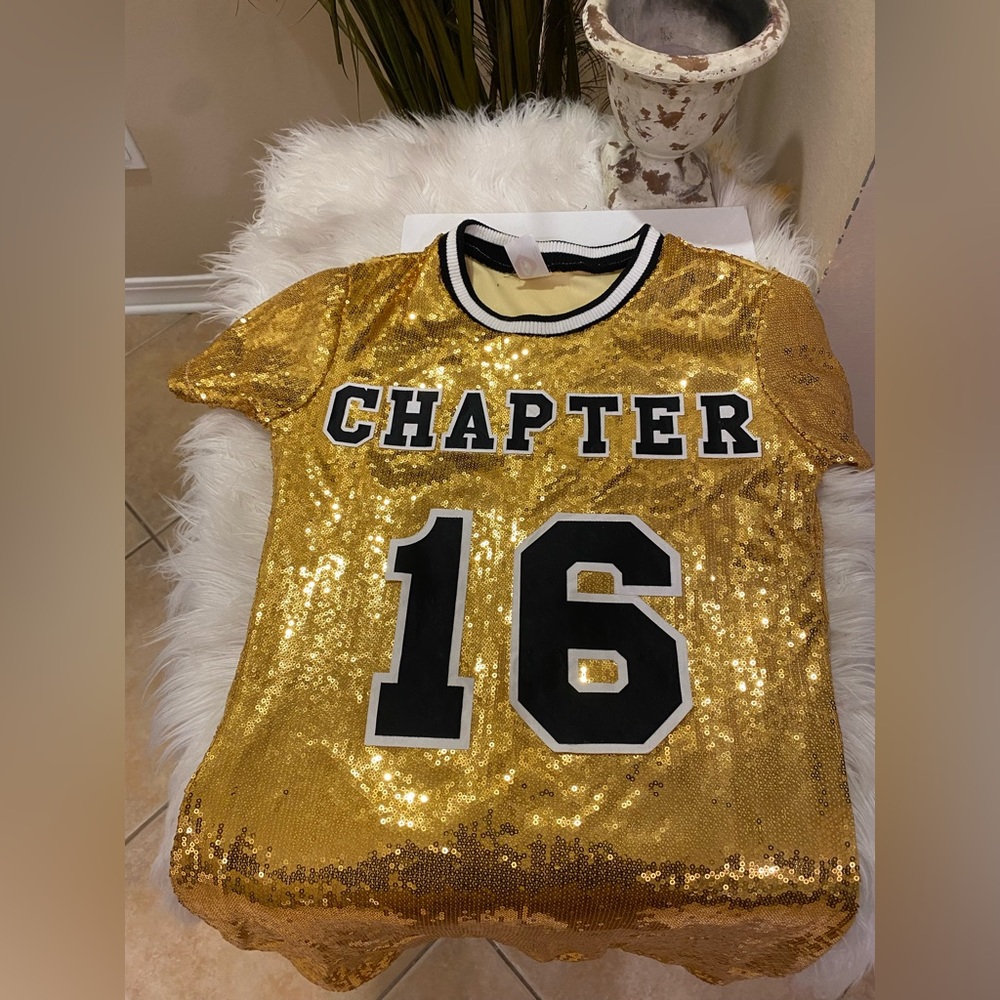 Gold Sequence Dress